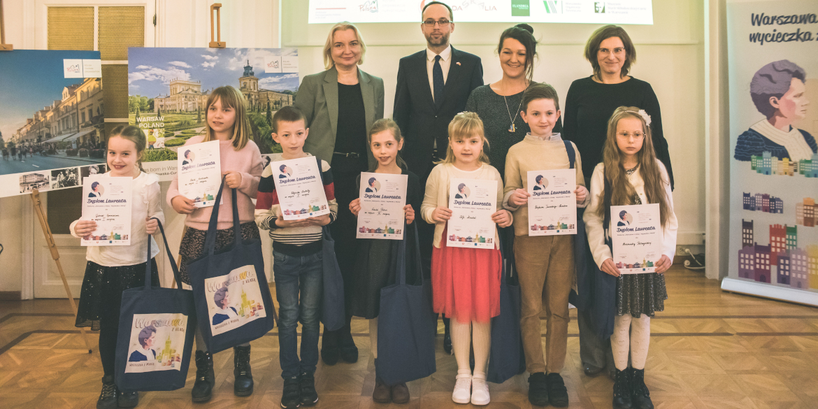 Zakończył się konkurs polonijny dla dzieci w Belgii „Warszawa z klasą. Wycieczka z Marią”.