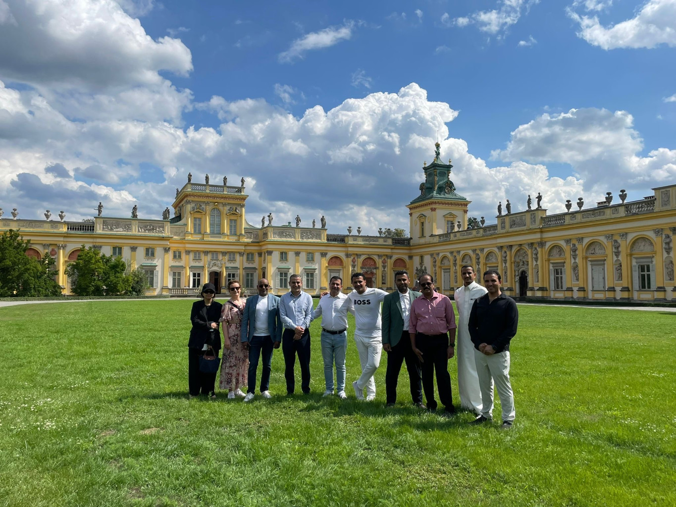 Wilanow Palace in Warsaw