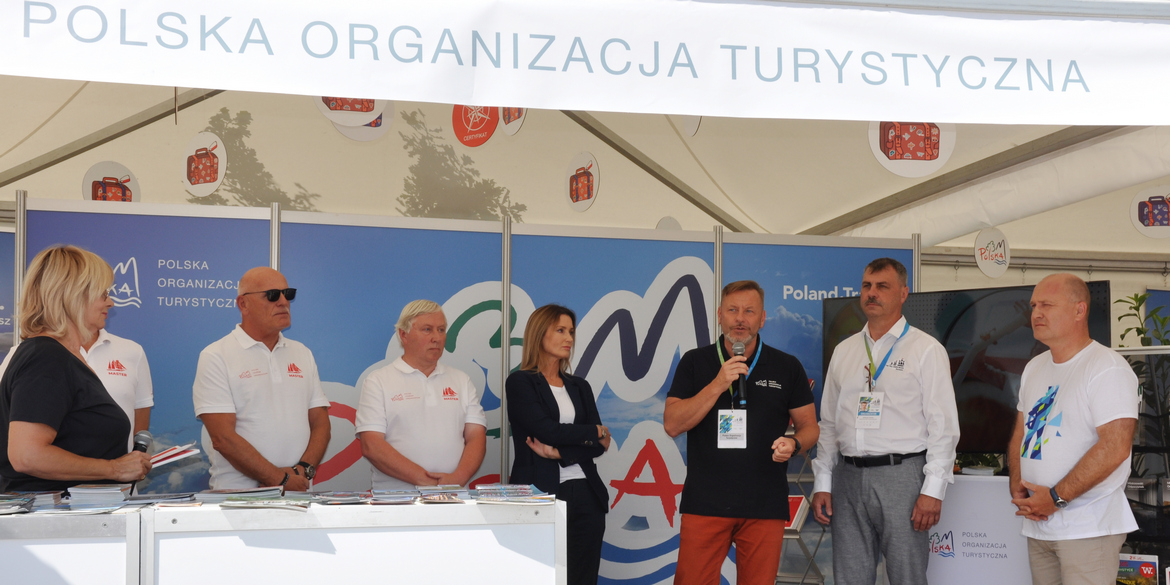 STS Pogoria we współpracy z Polską Organizacją Turystyczną promowała Polskę na międzynarodowych regatach The Tall Ships Races 2024