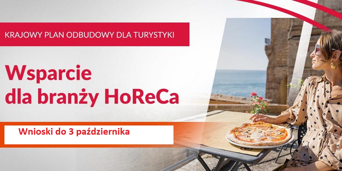 Dotacje dla sektora Horeca - drugi nabór wniosków do 3 października