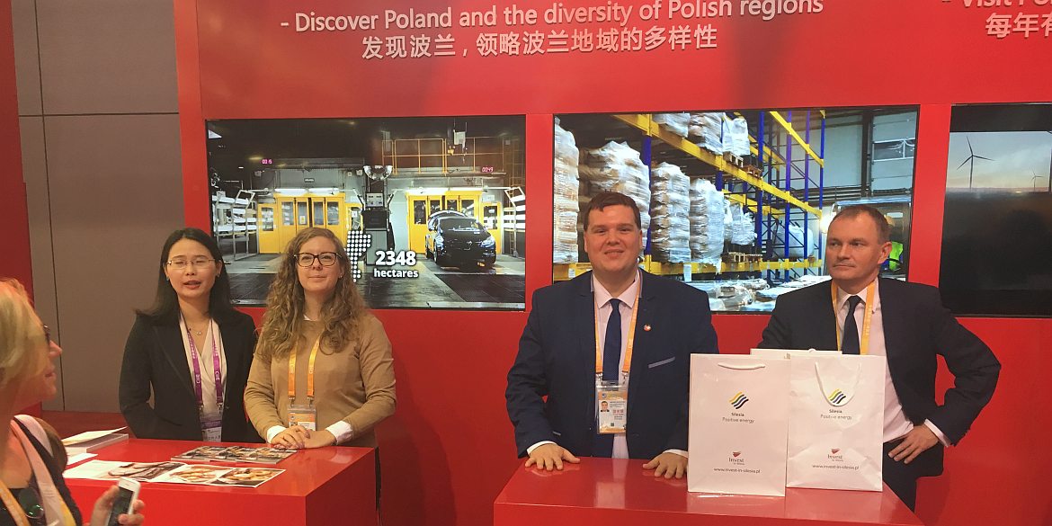 Polskie Stoisko Narodowe na China International Import Expo w Szanghaju