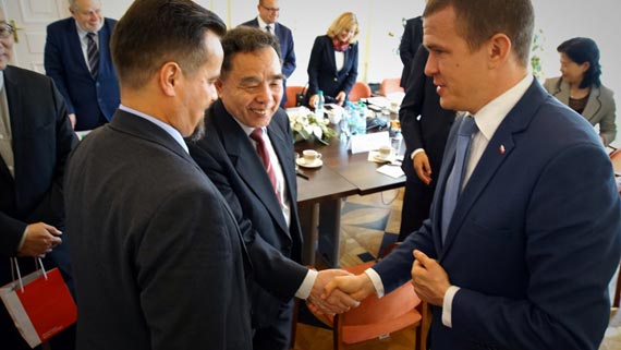 Posłowie chińskiego Parlamentu z wizytą w Polsce